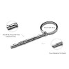 Flute Keyring With Gift Pouch