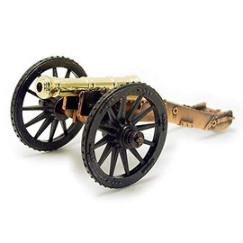 Revolutionary War English 6 Pounder Field Gun Cannon 5-1/4" Long