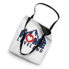 Loveland CO Heart Home Loveland Colorado Locals Everyday Tote Bag
