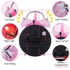 TCJJ Unicorn Alarm Clock for Girls - Non-Ticking, Quiet Bedside