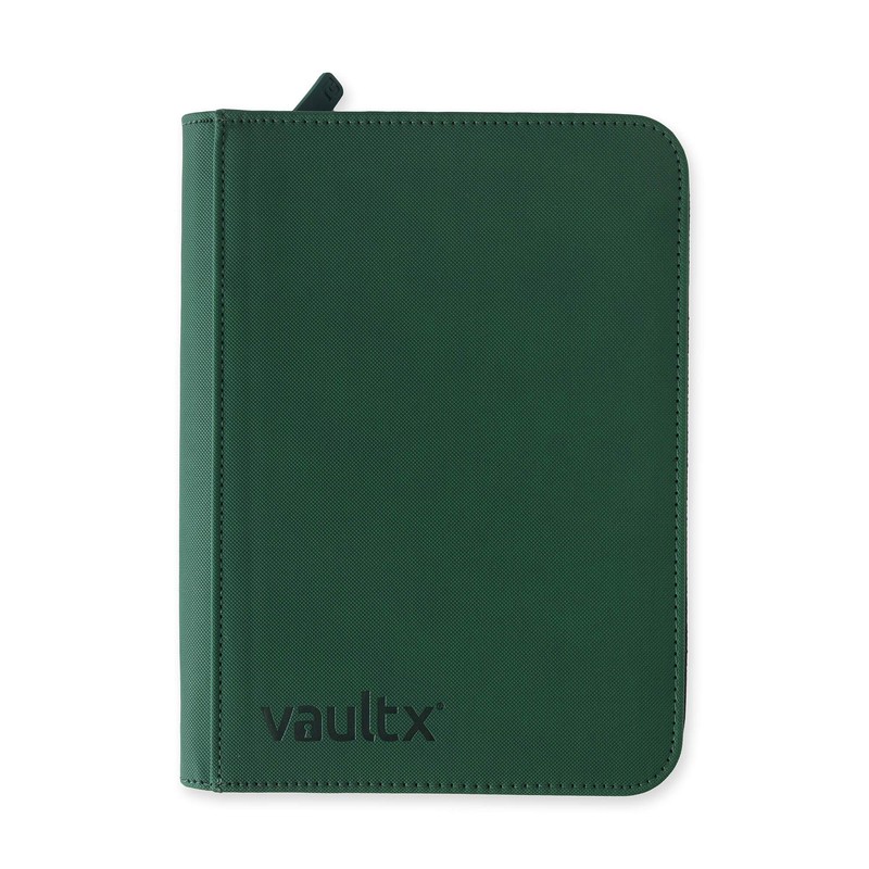 Vault X Premium Exo-Tec Zip Binder 4 Pocket, 20 Double-Sided
