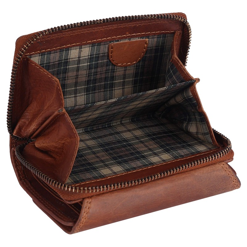 Chunkyrayan Genuine Leather Women's Wallet High-Quality Vintage RFID Protection Including