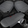 Microfiber Leather Car Seat Cover Full Set, Includes Front &