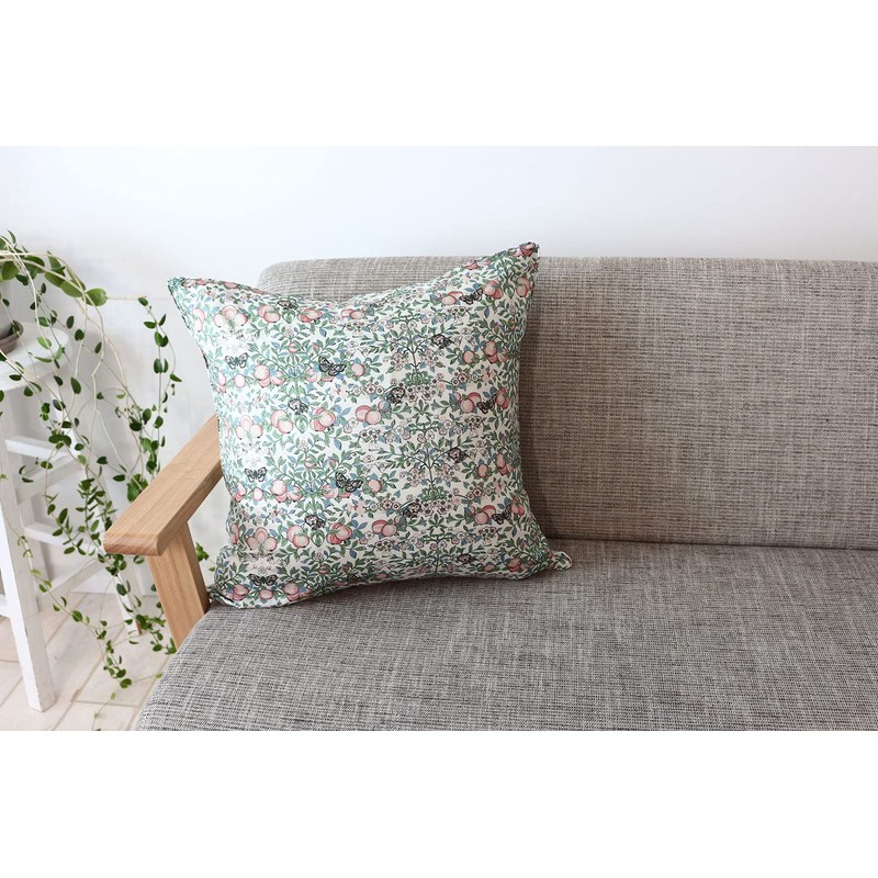 DDintex FLORET LONDON Cushion Cover Orchard Green 45x45cm [With Liberty