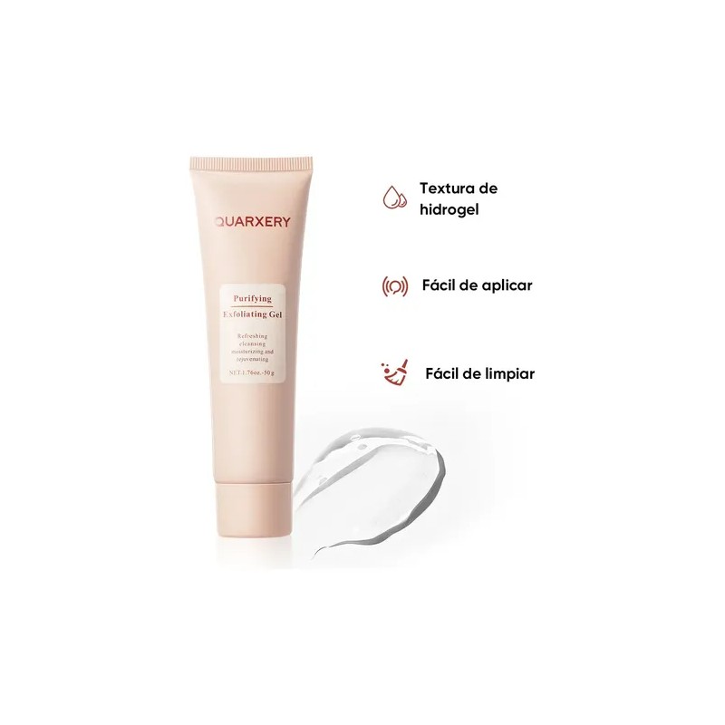 Quarxery Gel Exfoliante Purificante Gel Exfoliante Facial Corporal 4un