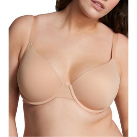 Victoria's Secret Pink Wear Everywhere T-Shirt Bra, Lightly Lined, Smooth, Bras for Women, Beige (34C)