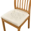 HOMECOVER PU Seat Cover, 4 Piece Chair Cover Waterproof Durable