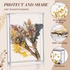 Barydat 2 Pcs Acrylic Shadow Boxes Display Cases, Shadow Box