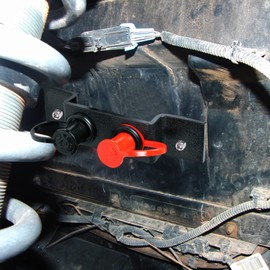 Goldfire UTV Car Battery Jump Post Starter Jump Start Battery Terminals Relocation Kit Remote Battery Charging Tool Jumper Terminals Work for UTV ATV Car Trucks RV Tractor Mower Diesel Boat