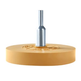 MIDO Professional Abrasive Eraser Wheel Decal Remover Tool Adhesive Remover for Cars with Pad & Adapter Graphics Removal Wheel - 1 Pack