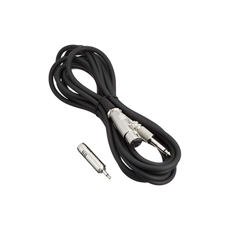 ELPA ダイナミックマイクロフォン コード取外し可 UD-395(BK) ブラック