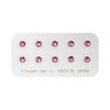POWER JEWELRY 10 PCS Ear Urn Jewelry March Birthstone Color