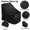 Outdoor Stacked Chair Cover, Water-Resistant Polyester Patio Furniture Protector for
