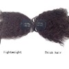 Yfsmyxgs Middle Parting Synthetic Nature Curly Mixture Hair Topper 45cm