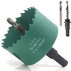Koopi 2-3/8" BI-METAL Hole Saw with Arbor and Replacement Pilot