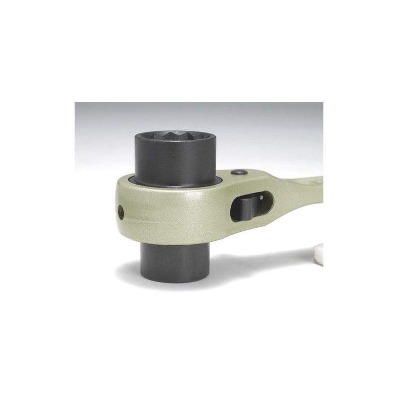 MCC RW-1719 Double-ended Ratchet Wrench 0.7 x 0.7 inches (17