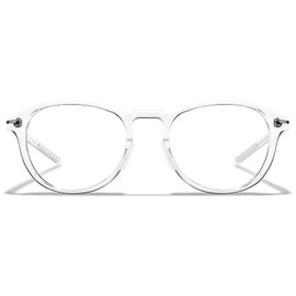 ROKA Oslo Gen 1 Modern Round Frame Readers - Clear Frame - 0.5x Magnification