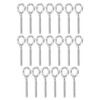 Vcriczk Mechanical Eye Bolts, M4 Stainless Steel Rust Proof 20