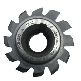 zouzmin Involute Gear Hob Cutter High Speed Steel Milling Cutter 30° Pressure Angle Cutting Tool Industrial Supplies 22mm-27mm Bore (M3* a30°)