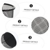 MAGICLULU Cylinder Metal Mesh Pen Pot Pcs Pencil Holder Desk