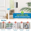 Home Security Door Reinforcement Lock 3 Pack Door Security Lock