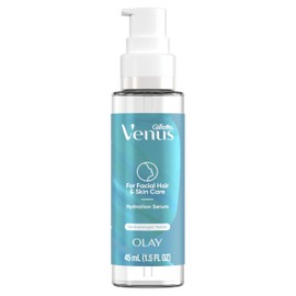 Venus for Facial Hair & Skin Care Hydration Serum with Hyalaronic Acid, After Dermaplaning Soothing Serum for All Skin Types, Lightweight Moisturiser