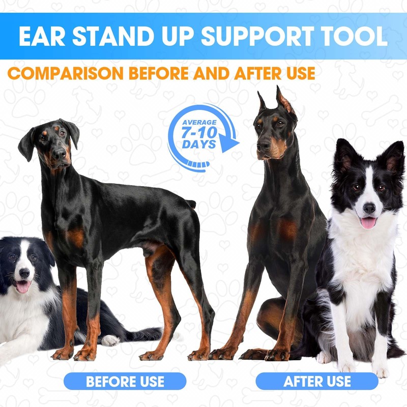 ziyue 4 Set Doberman Ear Posting Kit for Doberman Pincher