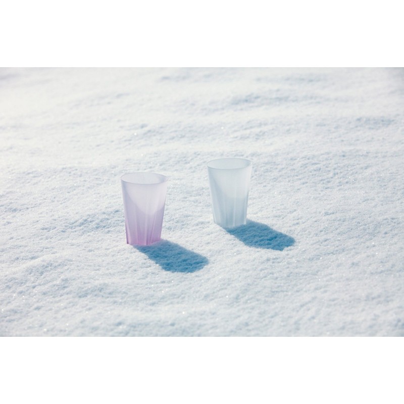 ヒャクパーセント(100%) さくらさく雪桜 タンブラー 桜色