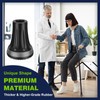 supregear 3/4" Cane Tips (2-Pack), Anti-Slip Replacement Rubber Foot Pad