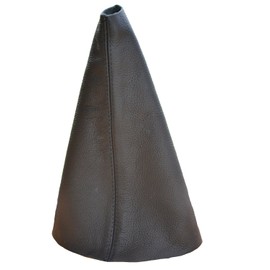 The Tuning-Shop Compatible with Gear Gaiter for Land Rover Freelander MK1 FL 2003-2006 Genuine Italian Leather, Black Stitch, Gear Shift Boot