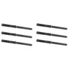 Gedotec Shelf Support Steel Brown Galvanised – Clear, Pack of