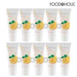 (10 Pieces) Food A Holic Lemon Moisture Hand Cream 100ml / (10개)푸드어홀릭 레몬 모이스처 핸드크림 100ml