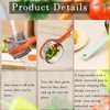 Vegetable Peeler with Container Double Sided Stainless Steel Blade Easy