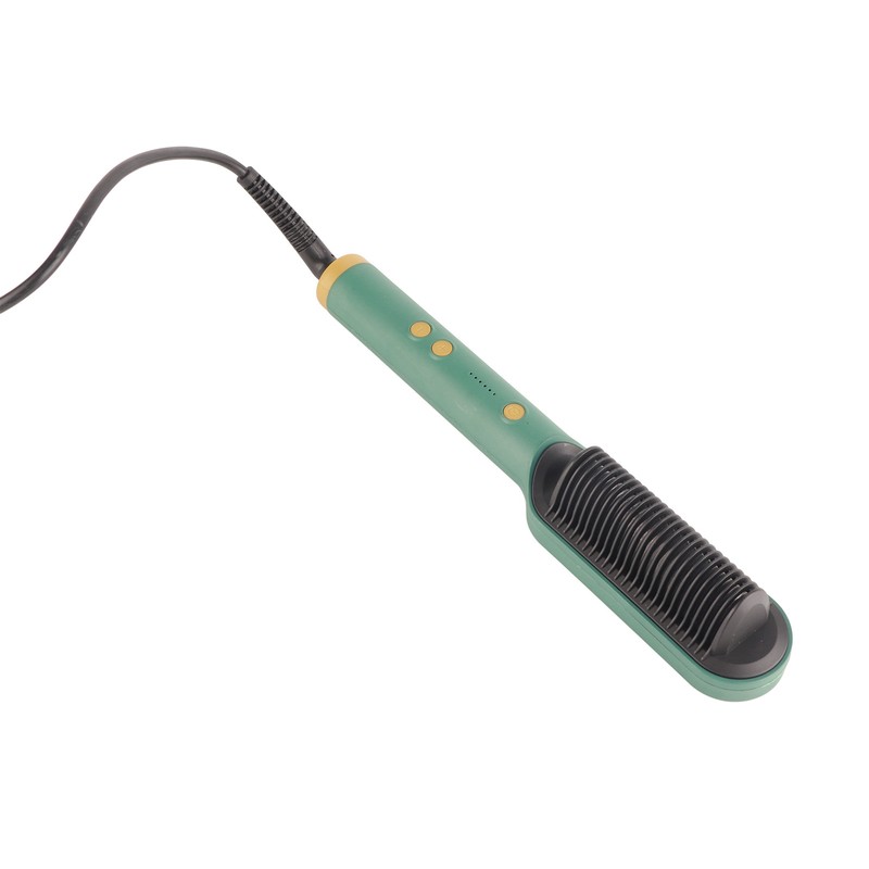 Electric Hair Straightening Comb Straightening Curling Dual Use Hair Curler