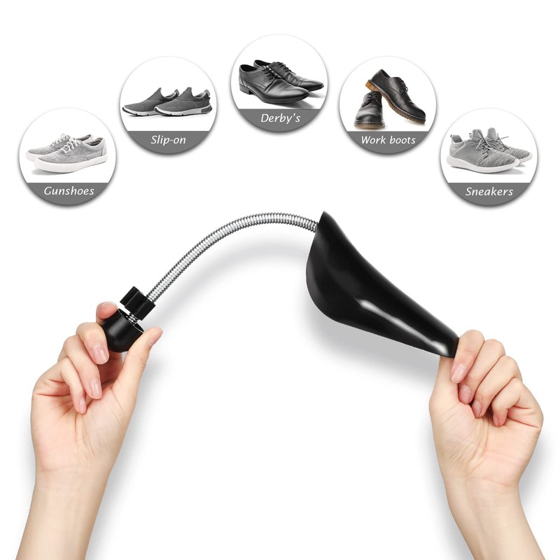 Bucherry 30 Pairs Plastic Shoe Trees Bulk Spring Shoe Trees