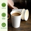 Disposable Paper Cups 8oz / 230ml, PACK OF 50 Single
