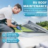 Self-Leveling RV Roof Sealant for Camper Repair - 2 Packs