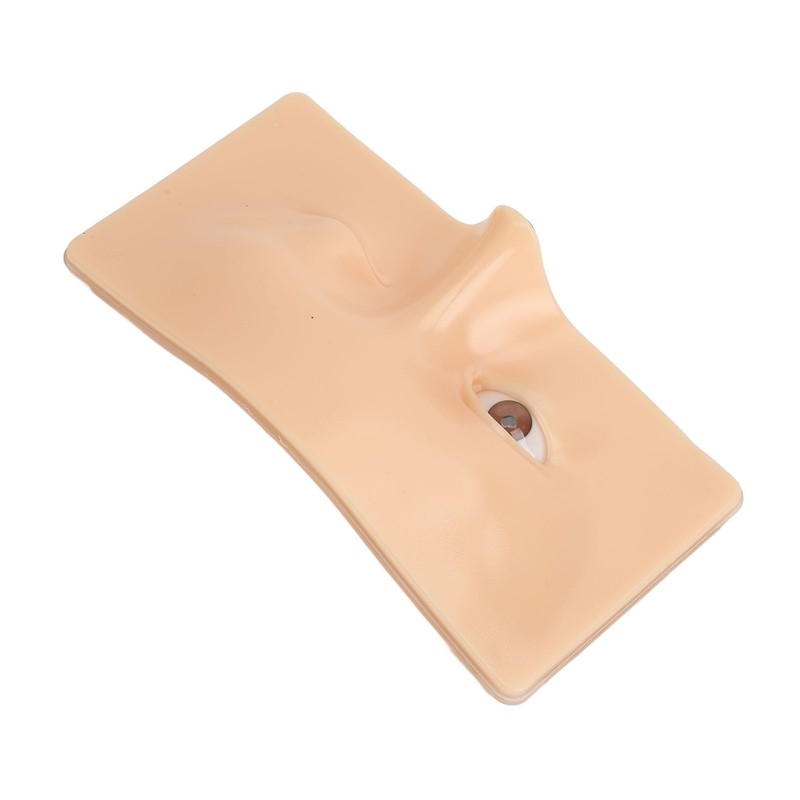 3D Silicone Makeup Practice Face Board with 20ml Cleansing Oil