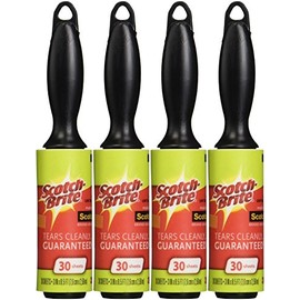 3M Scotch-Brite Mini Lint Roller, 30 Count (Pack of 4)
