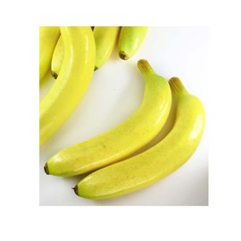 GuCra Bananas Realistic Model Food Samples Fruit Model (8 AA)