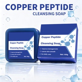 Copper Peptide Cleansing Soap – Moisturizing Bar for Smooth Skin