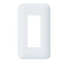 Panasonic Cosmo Series WTF7003W2 Wide 21 Outlet Plate (Round) for 3 Co., White, Set of 2