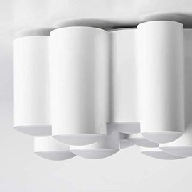 Ikea Sodersvik LED Ceiling lamp dimmable Glossy White Glossy White 8 1/4 504.562.24