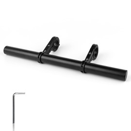 Bicycle Handlebar Extension, DEANKEJI 30 cm Bicycle Handlebar Stem, Aluminium Bicycle Handlebar for Torch Smartphones Speedometer Camera GPS