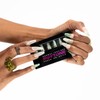 PSYTONE Press On Nails Long Coffin Fake Nails with Glue,