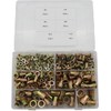 210Pcs Rivet Nut M4 M5 M6 M8 M10 M12 Zinc