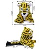 Wooden Golf Headcover Fluffy Tiger for #1 Driver