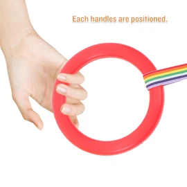 Kisangel 18 Pcs Walking Rope Preschool Walking Rope Kindergarten Walking Rope Preschool Line Rope Kids Handles Safety