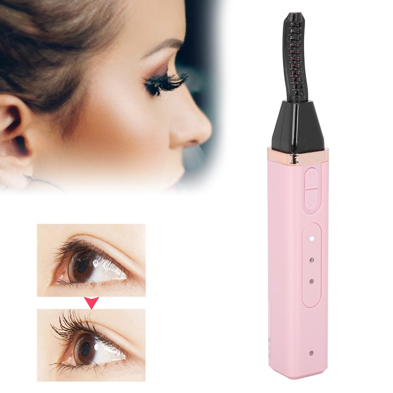 Rechargeable Electric Eyelash Curler Fast Heating Long Lasting Eyelash Curling