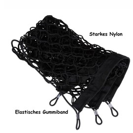 Boot Luggage Net Car Boot Net Elastic Boot Storage Net Car Storage Mesh Organiser with 4 Hooks for Most Types of Vehicles 90 cm x 40 cm